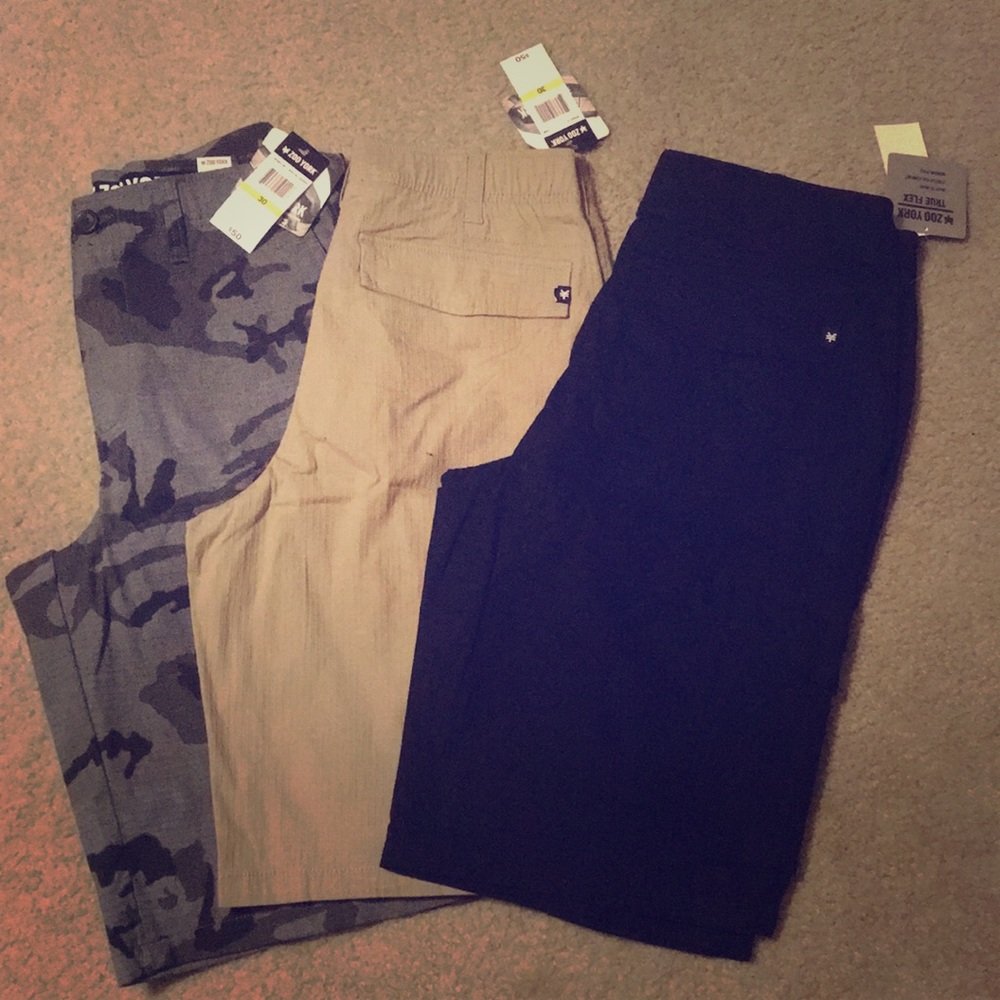 3 Cargo Zoo York Shorts size 30
